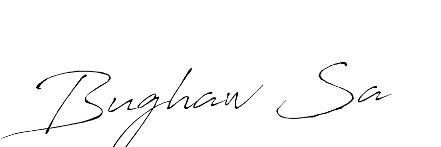 Make a beautiful signature design for name Bughaw Sa. With this signature (Antro_Vectra) style, you can create a handwritten signature for free. Bughaw Sa signature style 6 images and pictures png