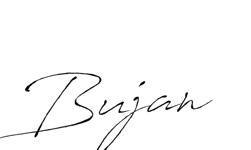 How to make Bujan signature? Antro_Vectra is a professional autograph style. Create handwritten signature for Bujan name. Bujan signature style 6 images and pictures png