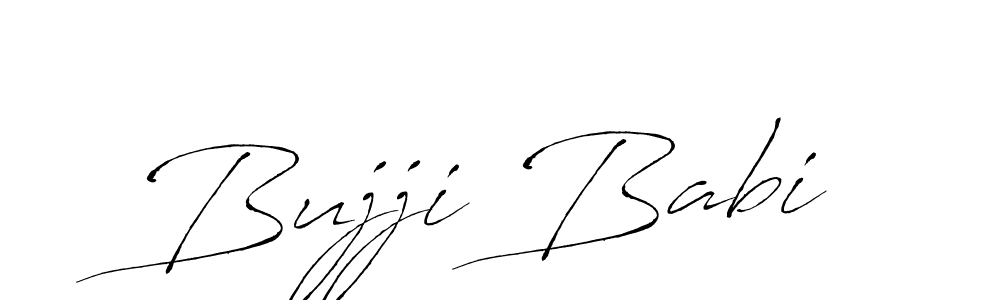 if you are searching for the best signature style for your name Bujji Babi. so please give up your signature search. here we have designed multiple signature styles  using Antro_Vectra. Bujji Babi signature style 6 images and pictures png