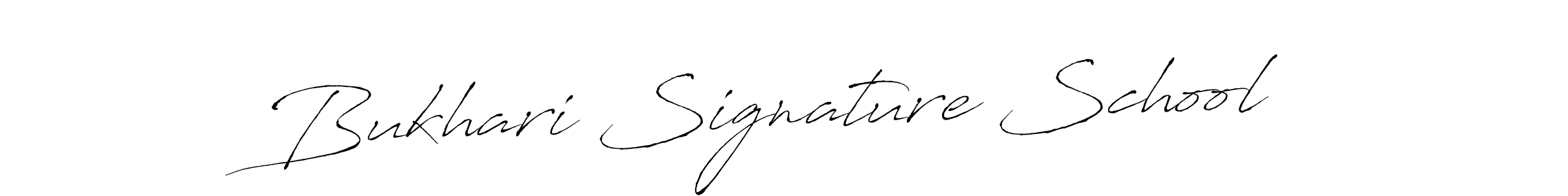 Make a beautiful signature design for name Bukhari Signature School. Use this online signature maker to create a handwritten signature for free. Bukhari Signature School signature style 6 images and pictures png