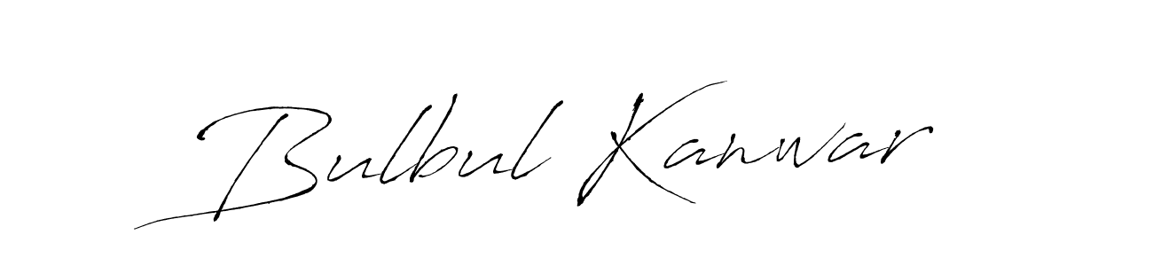 You should practise on your own different ways (Antro_Vectra) to write your name (Bulbul Kanwar) in signature. don't let someone else do it for you. Bulbul Kanwar signature style 6 images and pictures png