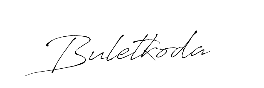 Buletkoda stylish signature style. Best Handwritten Sign (Antro_Vectra) for my name. Handwritten Signature Collection Ideas for my name Buletkoda. Buletkoda signature style 6 images and pictures png