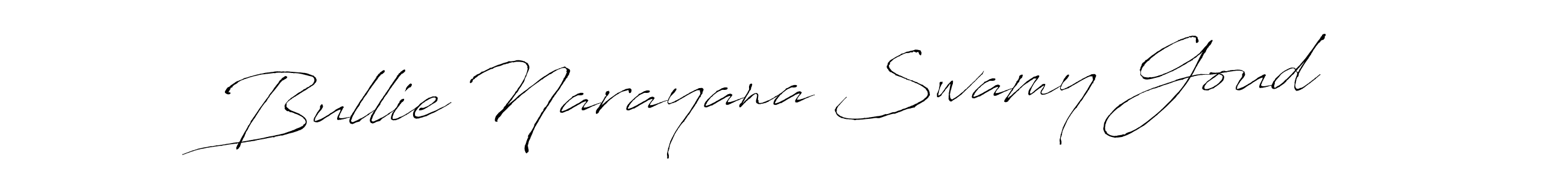 Use a signature maker to create a handwritten signature online. With this signature software, you can design (Antro_Vectra) your own signature for name Bullie Narayana Swamy Goud. Bullie Narayana Swamy Goud signature style 6 images and pictures png