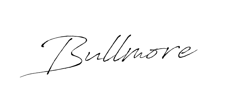 Create a beautiful signature design for name Bullmore. With this signature (Antro_Vectra) fonts, you can make a handwritten signature for free. Bullmore signature style 6 images and pictures png