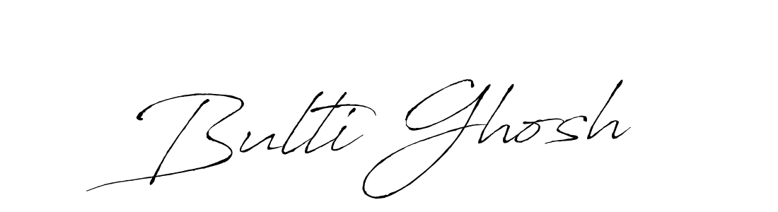 Also You can easily find your signature by using the search form. We will create Bulti Ghosh name handwritten signature images for you free of cost using Antro_Vectra sign style. Bulti Ghosh signature style 6 images and pictures png