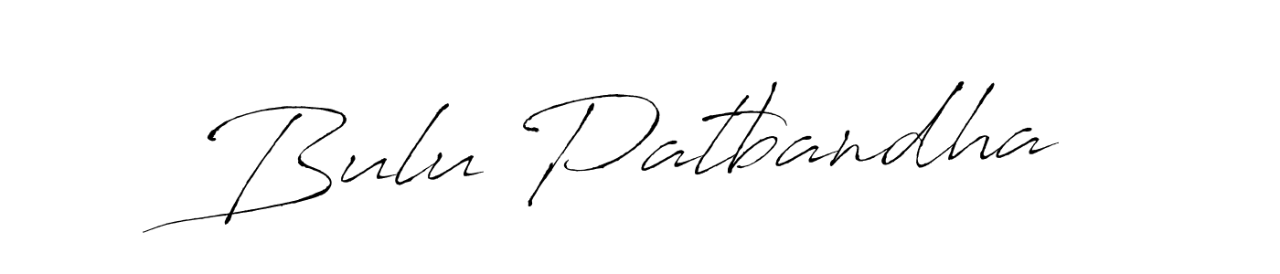 Also we have Bulu Patbandha name is the best signature style. Create professional handwritten signature collection using Antro_Vectra autograph style. Bulu Patbandha signature style 6 images and pictures png