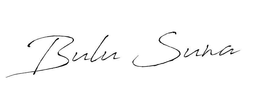 Similarly Antro_Vectra is the best handwritten signature design. Signature creator online .You can use it as an online autograph creator for name Bulu Suna. Bulu Suna signature style 6 images and pictures png