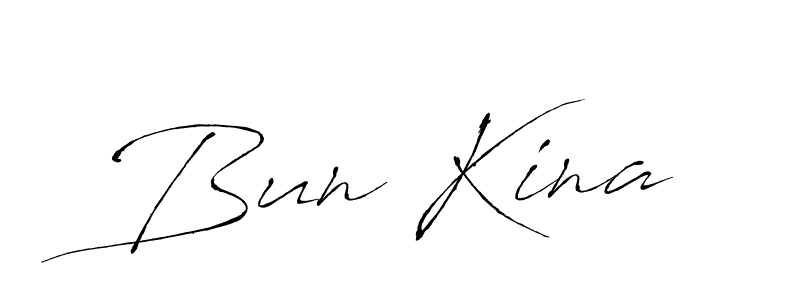 Also You can easily find your signature by using the search form. We will create Bun Kina name handwritten signature images for you free of cost using Antro_Vectra sign style. Bun Kina signature style 6 images and pictures png