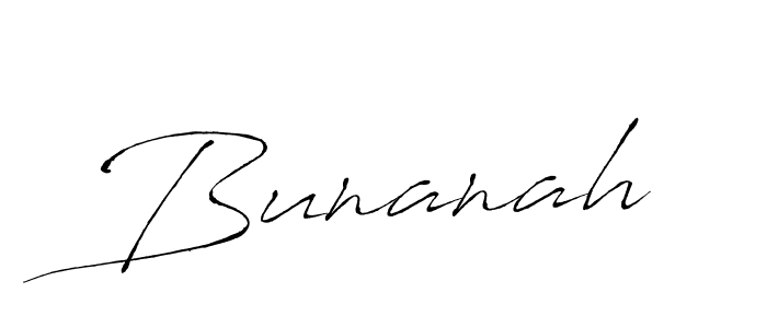 How to make Bunanah name signature. Use Antro_Vectra style for creating short signs online. This is the latest handwritten sign. Bunanah signature style 6 images and pictures png