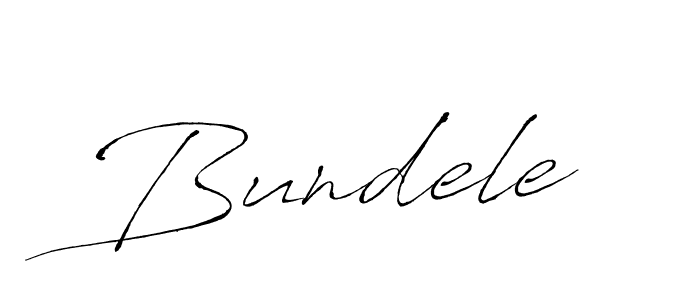 Use a signature maker to create a handwritten signature online. With this signature software, you can design (Antro_Vectra) your own signature for name Bundele. Bundele signature style 6 images and pictures png