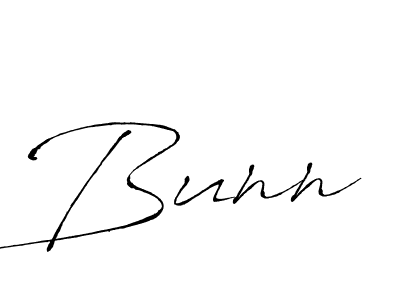 How to make Bunn name signature. Use Antro_Vectra style for creating short signs online. This is the latest handwritten sign. Bunn signature style 6 images and pictures png
