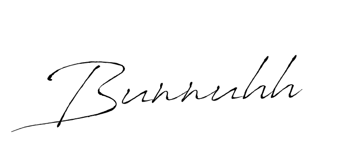 Design your own signature with our free online signature maker. With this signature software, you can create a handwritten (Antro_Vectra) signature for name Bunnuhh. Bunnuhh signature style 6 images and pictures png