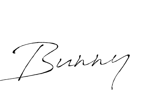 Use a signature maker to create a handwritten signature online. With this signature software, you can design (Antro_Vectra) your own signature for name Bunny. Bunny signature style 6 images and pictures png