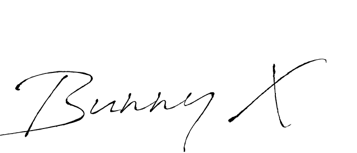 It looks lik you need a new signature style for name Bunny X. Design unique handwritten (Antro_Vectra) signature with our free signature maker in just a few clicks. Bunny X signature style 6 images and pictures png