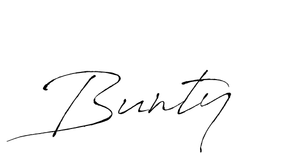 You should practise on your own different ways (Antro_Vectra) to write your name (Bunty ) in signature. don't let someone else do it for you. Bunty  signature style 6 images and pictures png