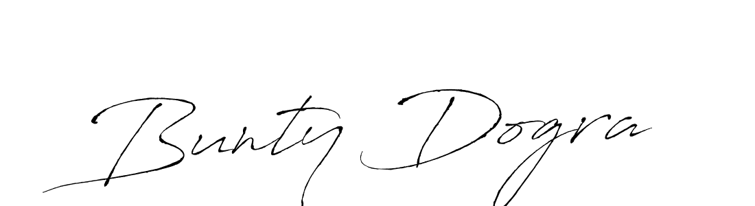 It looks lik you need a new signature style for name Bunty Dogra. Design unique handwritten (Antro_Vectra) signature with our free signature maker in just a few clicks. Bunty Dogra signature style 6 images and pictures png
