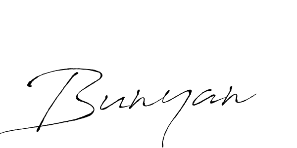 Use a signature maker to create a handwritten signature online. With this signature software, you can design (Antro_Vectra) your own signature for name Bunyan. Bunyan signature style 6 images and pictures png