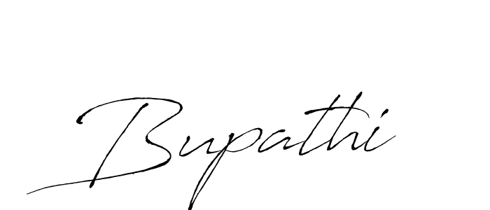 Create a beautiful signature design for name Bupathi. With this signature (Antro_Vectra) fonts, you can make a handwritten signature for free. Bupathi signature style 6 images and pictures png