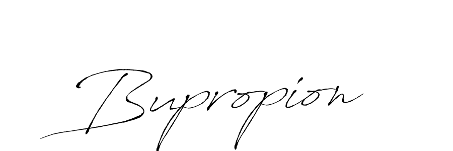 Design your own signature with our free online signature maker. With this signature software, you can create a handwritten (Antro_Vectra) signature for name Bupropion. Bupropion signature style 6 images and pictures png