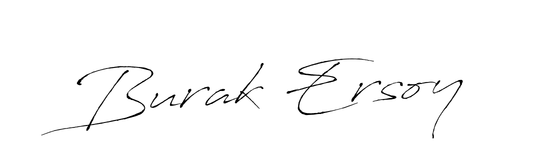 Make a beautiful signature design for name Burak Ersoy. With this signature (Antro_Vectra) style, you can create a handwritten signature for free. Burak Ersoy signature style 6 images and pictures png