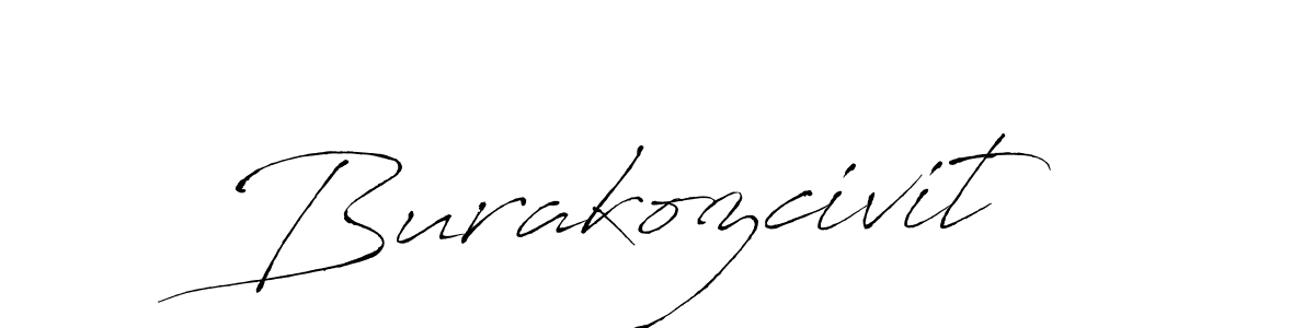 Also we have Burakozcivit name is the best signature style. Create professional handwritten signature collection using Antro_Vectra autograph style. Burakozcivit signature style 6 images and pictures png