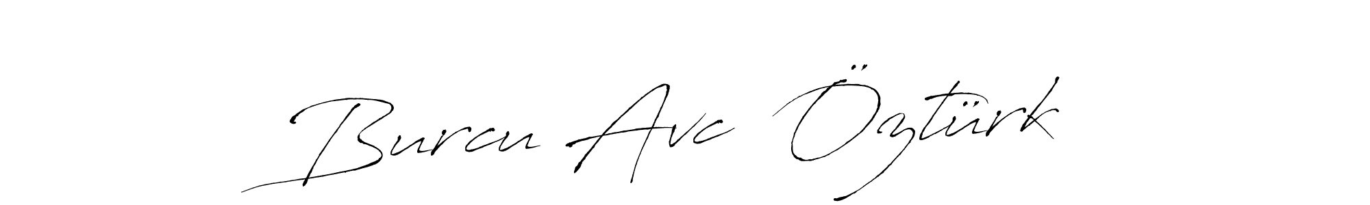 Create a beautiful signature design for name Burcu Avcı Öztürk. With this signature (Antro_Vectra) fonts, you can make a handwritten signature for free. Burcu Avcı Öztürk signature style 6 images and pictures png