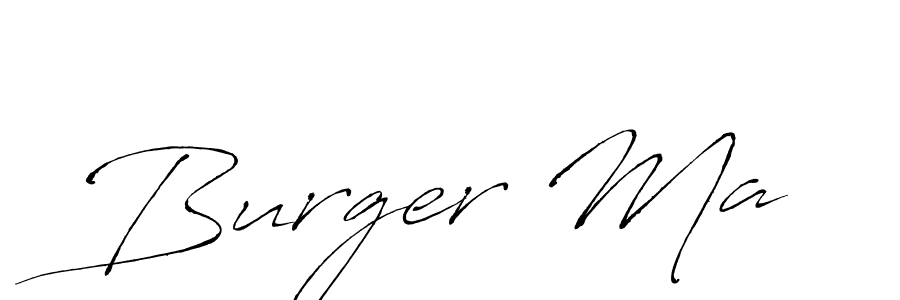 How to make Burger Ma name signature. Use Antro_Vectra style for creating short signs online. This is the latest handwritten sign. Burger Ma signature style 6 images and pictures png