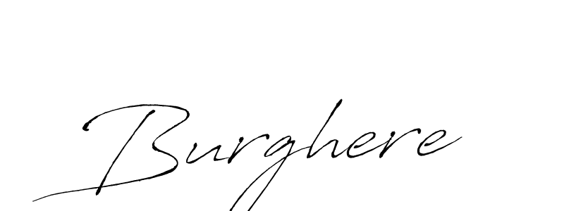Once you've used our free online signature maker to create your best signature Antro_Vectra style, it's time to enjoy all of the benefits that Burghere name signing documents. Burghere signature style 6 images and pictures png