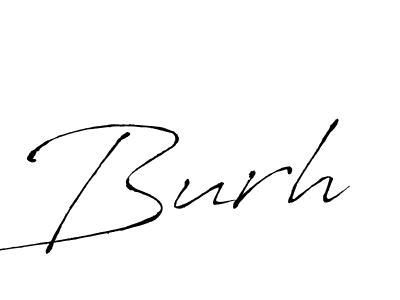 You should practise on your own different ways (Antro_Vectra) to write your name (Burh) in signature. don't let someone else do it for you. Burh signature style 6 images and pictures png