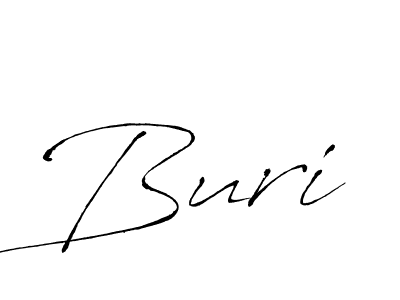 How to Draw Buri signature style? Antro_Vectra is a latest design signature styles for name Buri. Buri signature style 6 images and pictures png