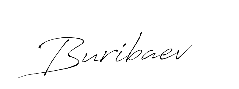 Design your own signature with our free online signature maker. With this signature software, you can create a handwritten (Antro_Vectra) signature for name Buribaev. Buribaev signature style 6 images and pictures png