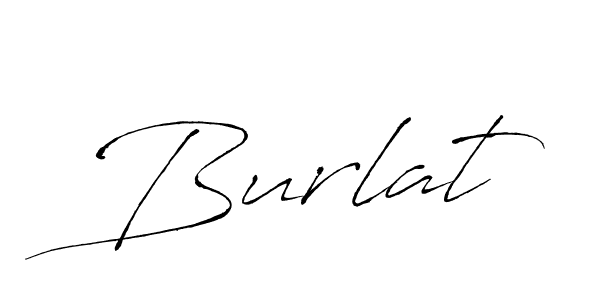 Design your own signature with our free online signature maker. With this signature software, you can create a handwritten (Antro_Vectra) signature for name Burlat. Burlat signature style 6 images and pictures png