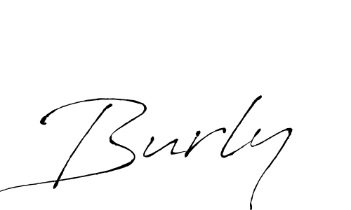 Use a signature maker to create a handwritten signature online. With this signature software, you can design (Antro_Vectra) your own signature for name Burly. Burly signature style 6 images and pictures png