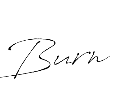 Burn stylish signature style. Best Handwritten Sign (Antro_Vectra) for my name. Handwritten Signature Collection Ideas for my name Burn. Burn signature style 6 images and pictures png