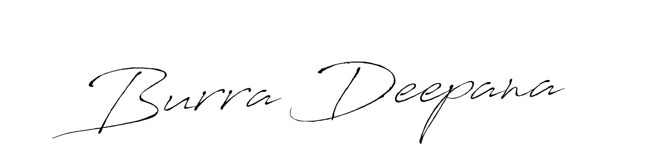 Antro_Vectra is a professional signature style that is perfect for those who want to add a touch of class to their signature. It is also a great choice for those who want to make their signature more unique. Get Burra Deepana name to fancy signature for free. Burra Deepana signature style 6 images and pictures png