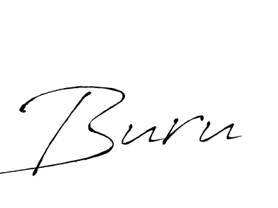 Create a beautiful signature design for name Buru. With this signature (Antro_Vectra) fonts, you can make a handwritten signature for free. Buru signature style 6 images and pictures png