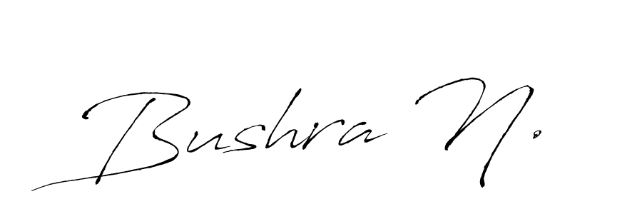 Make a short Bushra N. signature style. Manage your documents anywhere anytime using Antro_Vectra. Create and add eSignatures, submit forms, share and send files easily. Bushra N. signature style 6 images and pictures png