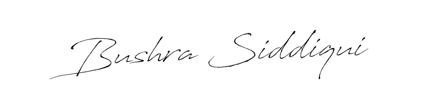 The best way (Antro_Vectra) to make a short signature is to pick only two or three words in your name. The name Bushra Siddiqui include a total of six letters. For converting this name. Bushra Siddiqui signature style 6 images and pictures png