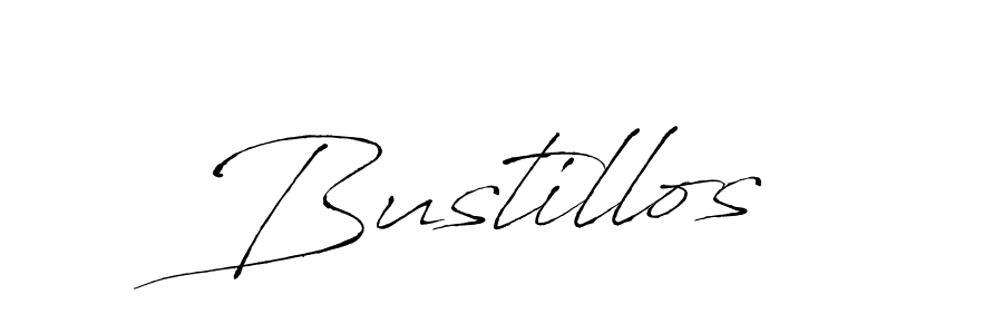 Create a beautiful signature design for name Bustillos. With this signature (Antro_Vectra) fonts, you can make a handwritten signature for free. Bustillos signature style 6 images and pictures png