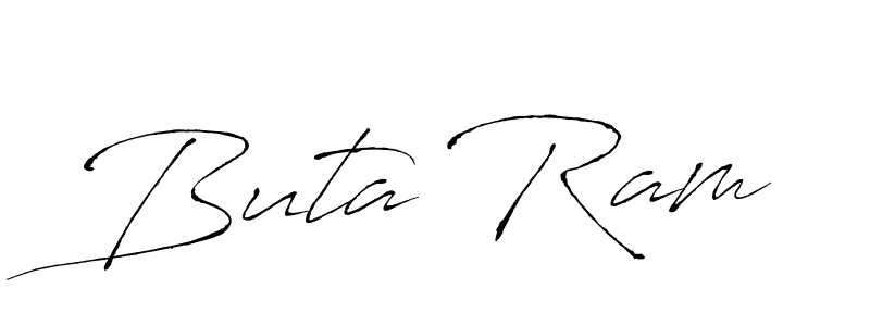 Create a beautiful signature design for name Buta Ram. With this signature (Antro_Vectra) fonts, you can make a handwritten signature for free. Buta Ram signature style 6 images and pictures png