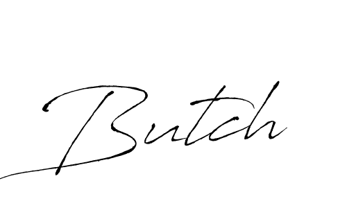 Create a beautiful signature design for name Butch. With this signature (Antro_Vectra) fonts, you can make a handwritten signature for free. Butch signature style 6 images and pictures png