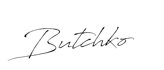 Also we have Butchko name is the best signature style. Create professional handwritten signature collection using Antro_Vectra autograph style. Butchko signature style 6 images and pictures png