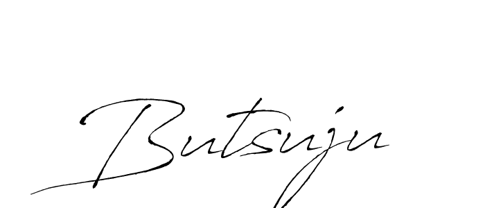 You should practise on your own different ways (Antro_Vectra) to write your name (Butsuju) in signature. don't let someone else do it for you. Butsuju signature style 6 images and pictures png