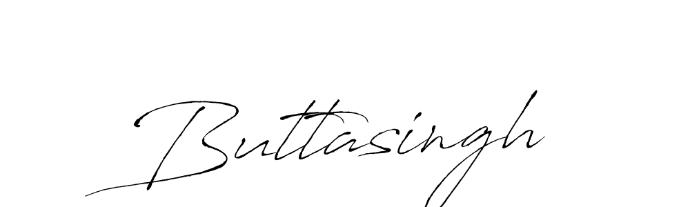 Design your own signature with our free online signature maker. With this signature software, you can create a handwritten (Antro_Vectra) signature for name Buttasingh. Buttasingh signature style 6 images and pictures png