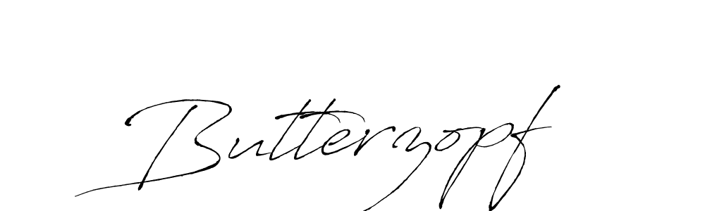 How to Draw Butterzopf signature style? Antro_Vectra is a latest design signature styles for name Butterzopf. Butterzopf signature style 6 images and pictures png