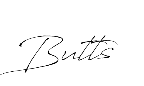 Create a beautiful signature design for name Butts. With this signature (Antro_Vectra) fonts, you can make a handwritten signature for free. Butts signature style 6 images and pictures png