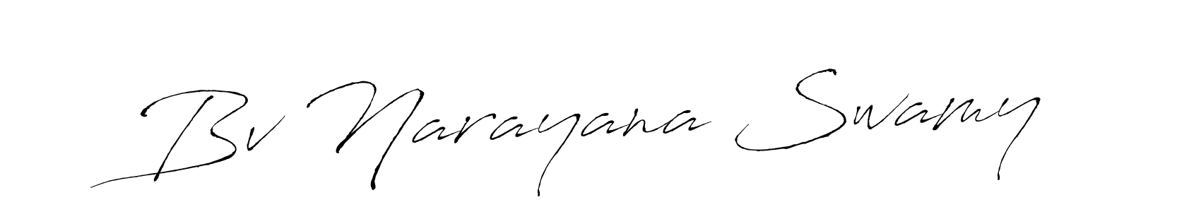 How to make Bv Narayana Swamy signature? Antro_Vectra is a professional autograph style. Create handwritten signature for Bv Narayana Swamy name. Bv Narayana Swamy signature style 6 images and pictures png