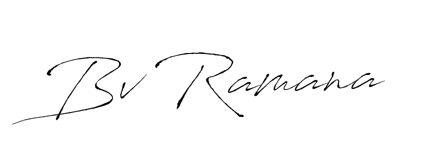 Also we have Bv Ramana name is the best signature style. Create professional handwritten signature collection using Antro_Vectra autograph style. Bv Ramana signature style 6 images and pictures png