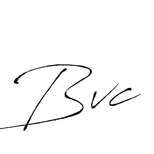 How to make Bvc signature? Antro_Vectra is a professional autograph style. Create handwritten signature for Bvc name. Bvc signature style 6 images and pictures png