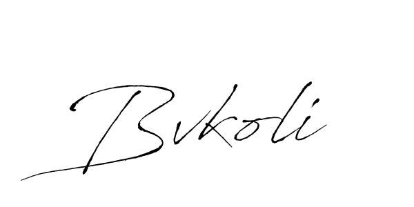 Similarly Antro_Vectra is the best handwritten signature design. Signature creator online .You can use it as an online autograph creator for name Bvkoli. Bvkoli signature style 6 images and pictures png